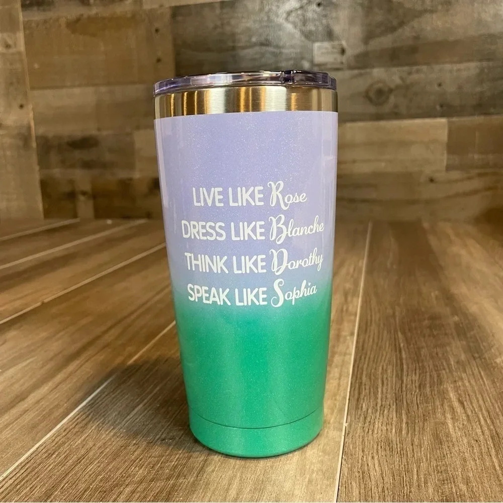 Golden Girls Funny Tumbler • New in Box • Limited Edition